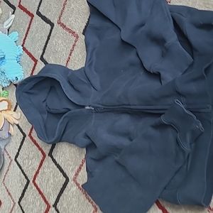 Aritzia CozyAf cropped zip hoody